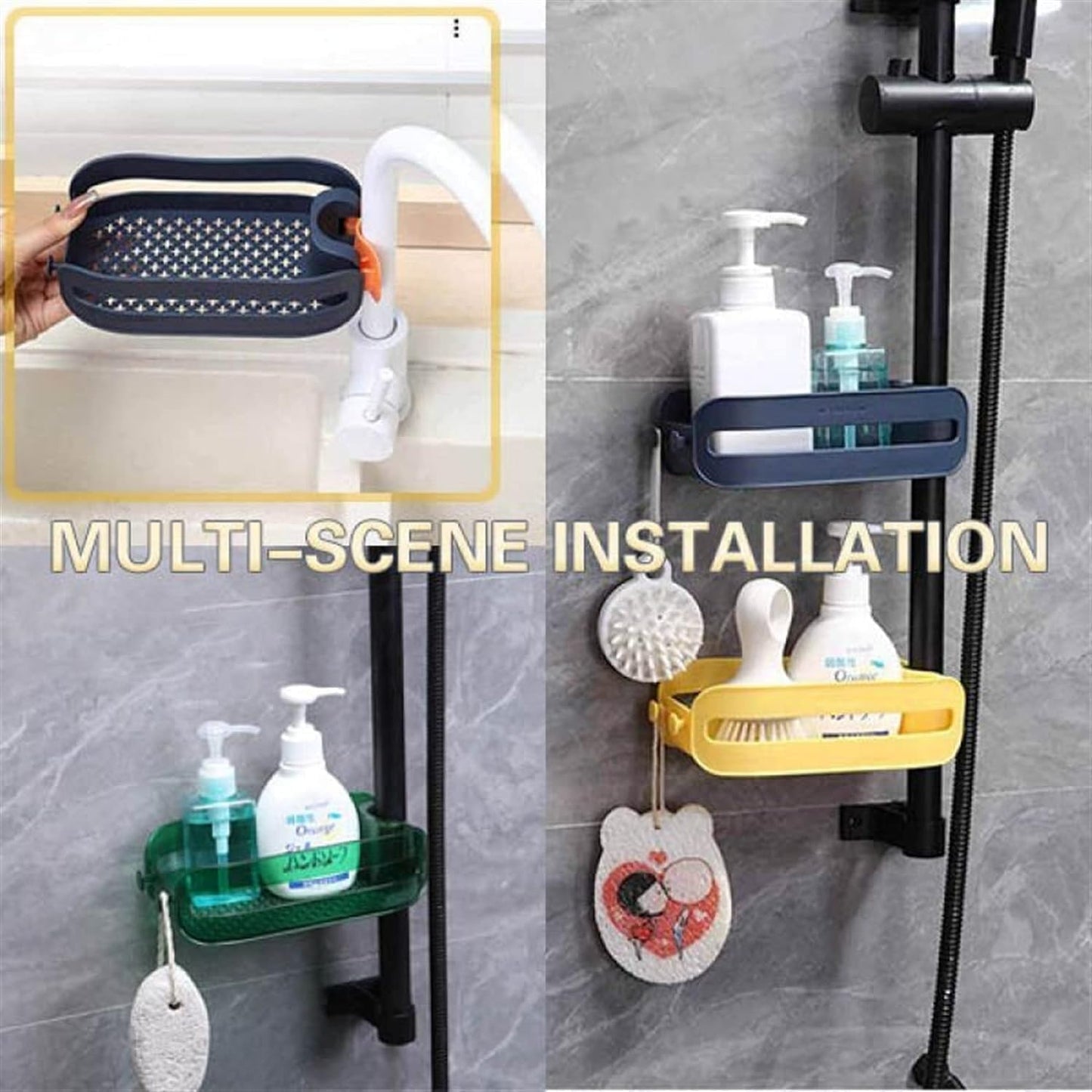 2-in-1 Sink Organizer for Kitchen