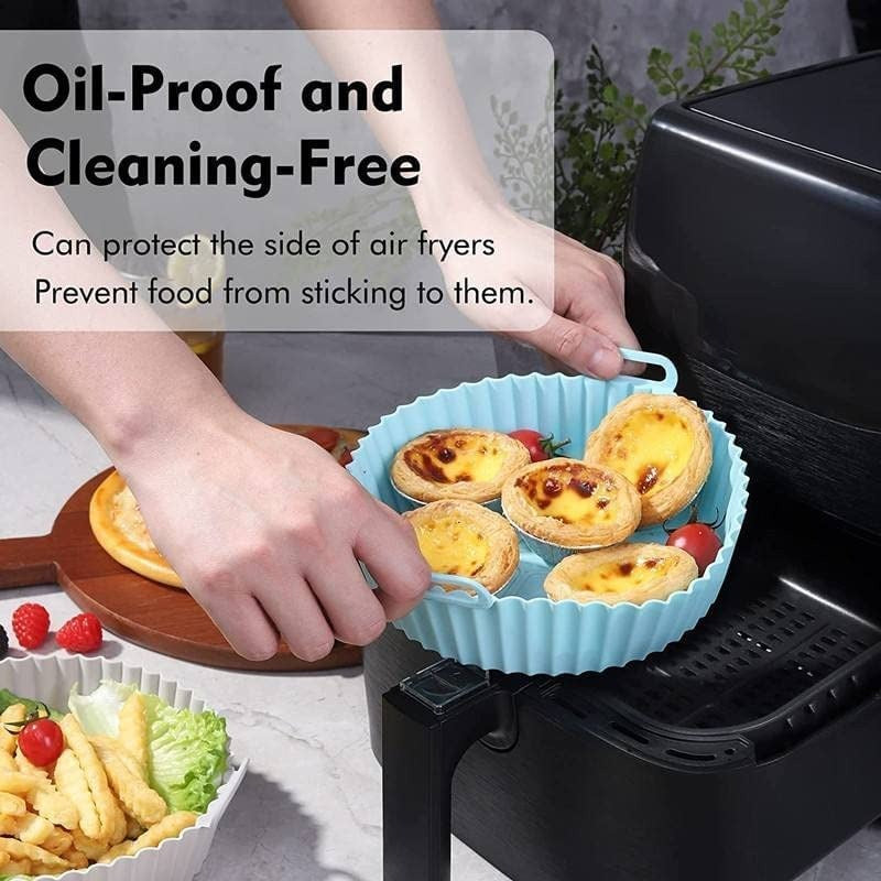 Air Fryer Silicone Reusable Baking Trays